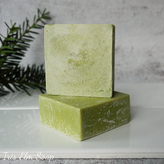 Bergamot and Tarragon Sea Salt Handmade Soap Bar
