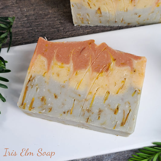 Tomato Leaf Scrub Handmade Gardeners Soap