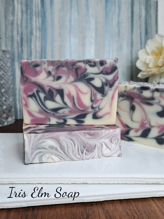 Black Raspberry Vanilla Handmade Soap