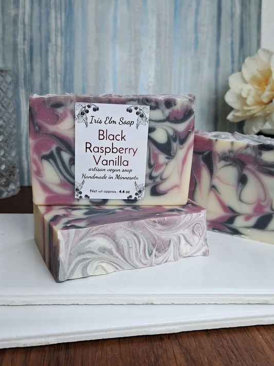 Black Raspberry Vanilla Handmade Soap